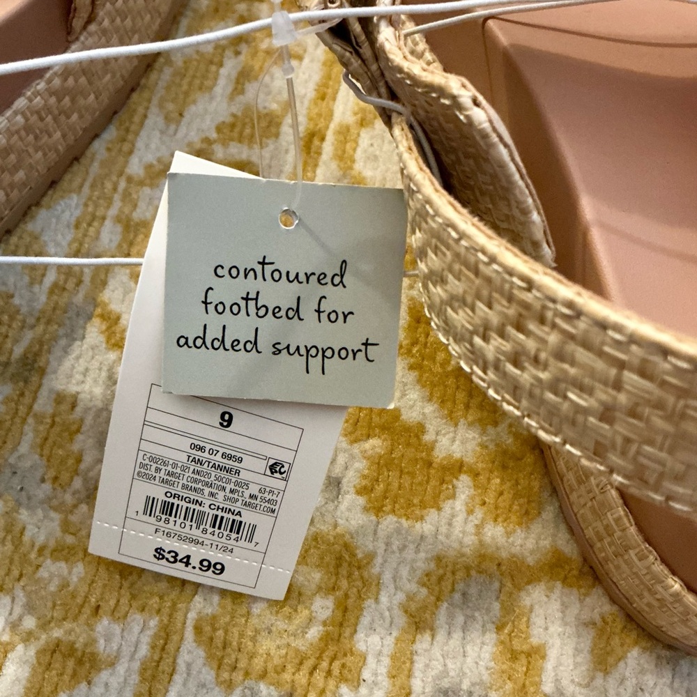 A New Day Women's Sandals - Tan - Picture 6 of 6